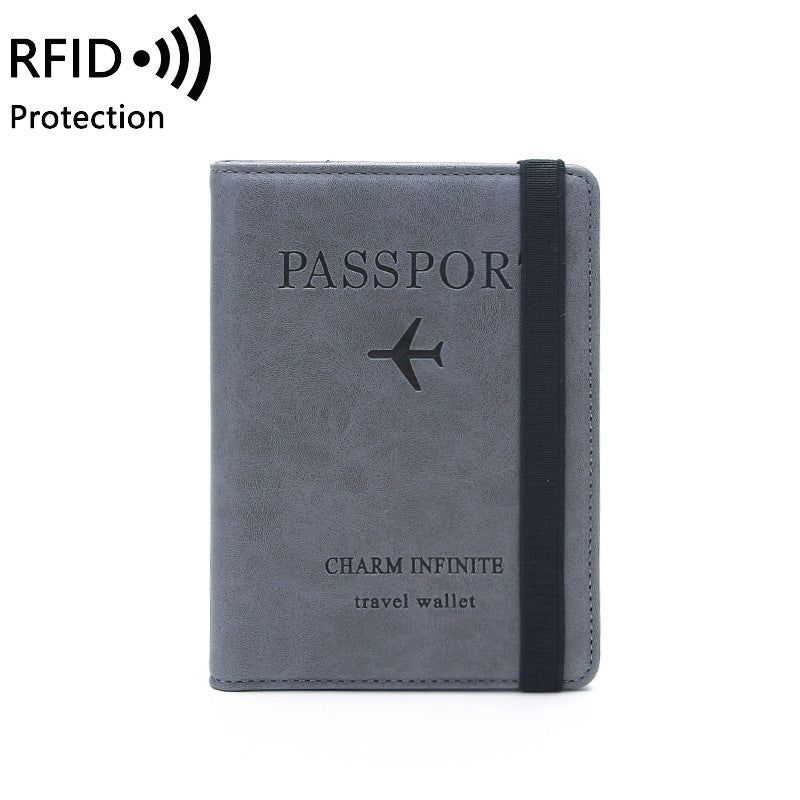 Passport holder credit card holder case wallet protector cover case for men and women